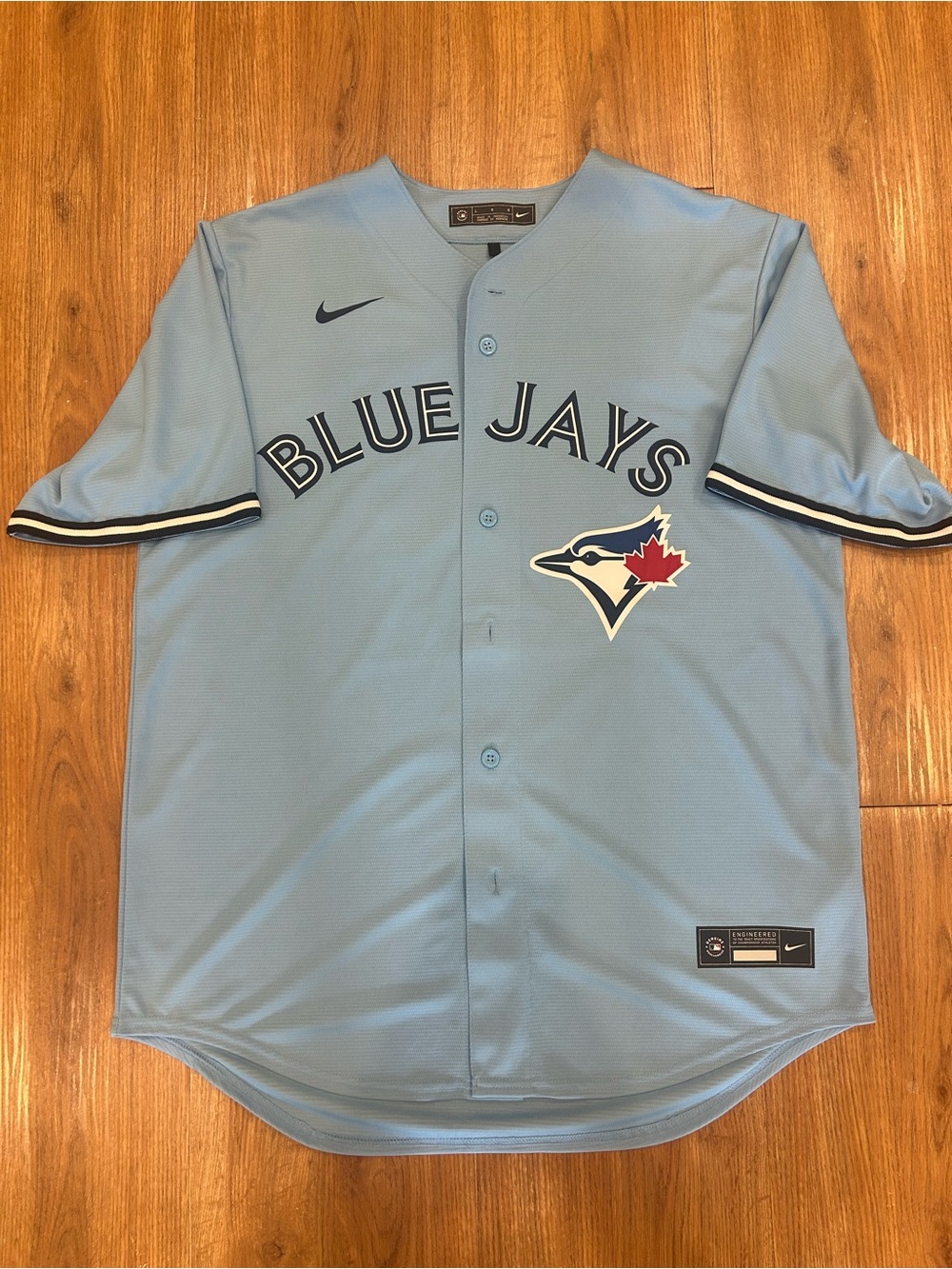 Nike Toronto Blue Jays Light Blue Baseball Jersey, Bo Bichette